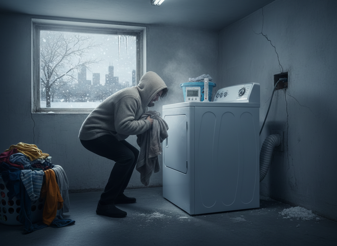 Why Your Dryer Takes Longer In Chicago Winters